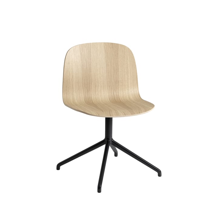 Sgabello Visu Wide - rovere, base girevole - Muuto