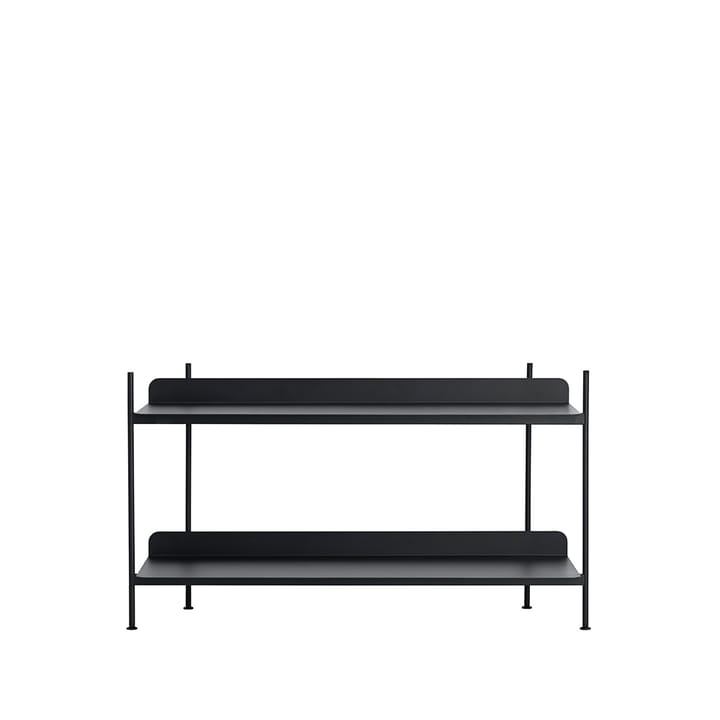 Sistema di scaffalature Compile configuration 1 - Black - Muuto