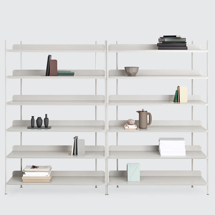 Sistema di scaffalature Compile configuration 1 - Grey - Muuto