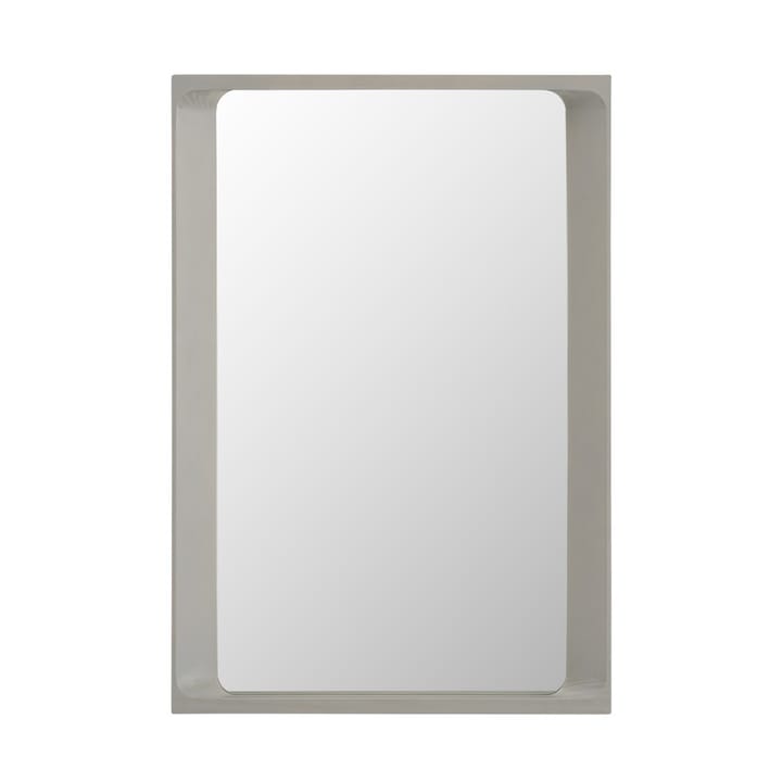 Specchio Arced 80x55 cm, Light grey Muuto