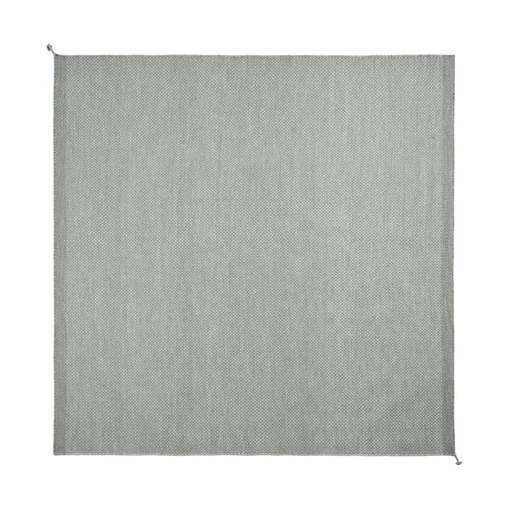 Tappeto in lana Ply 240x240 cm - Grigio - Muuto