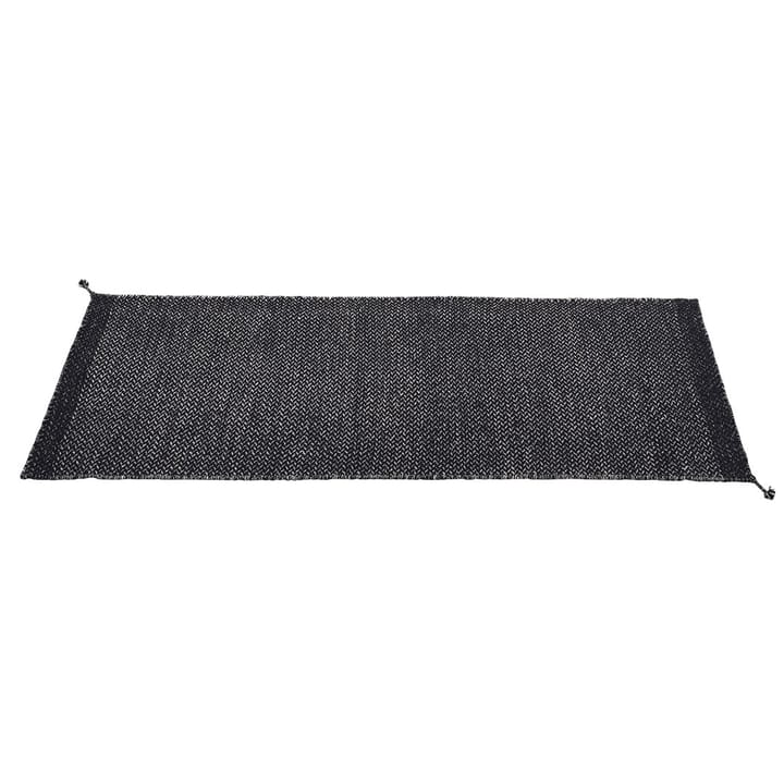 Tappeto in lana Ply 80x200 cm - Midnight blue - Muuto