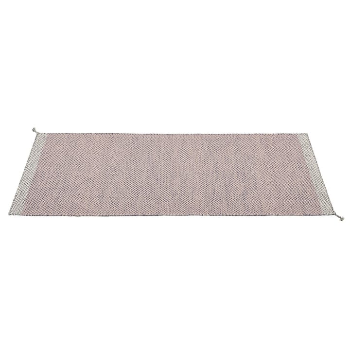 Tappeto in lana Ply 80x200 cm - rosa - Muuto