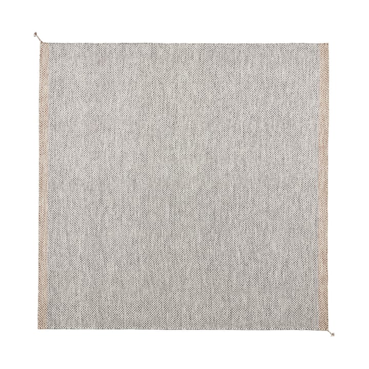 Tappeto Ply 240x240 cm - Nero-bianco - Muuto