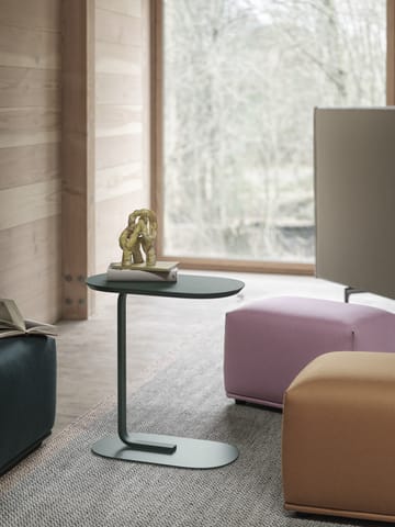 Tavolino Relate 60,5 cm - Verde scuro - Muuto