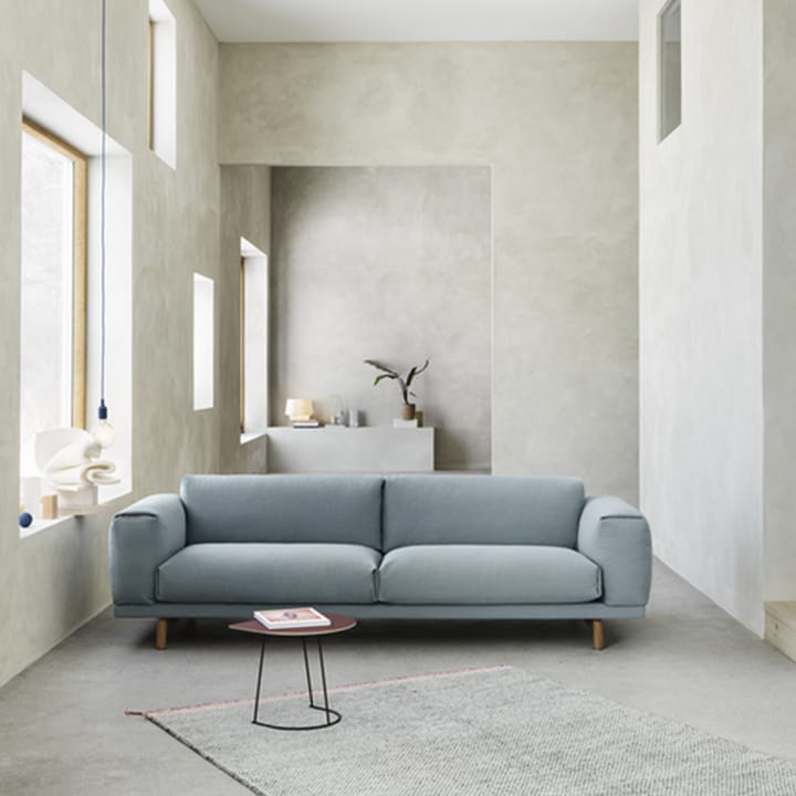 Tavolo da divano di mezza dimensione Airy, Plum nanolaminate Muuto