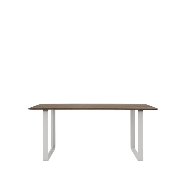 Tavolo da pranzo 70/70, 170x85 cm - Rovere affumicato massiccio, grigio - Muuto