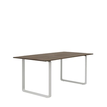 Tavolo da pranzo 70/70, 170x85 cm - Rovere affumicato massiccio, grigio - Muuto