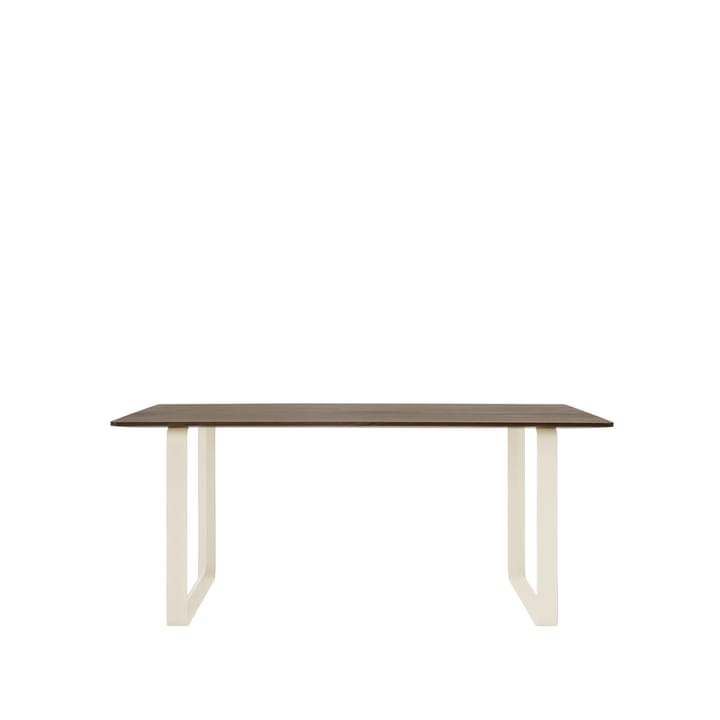 Tavolo da pranzo 70/70, 170x85 cm - Rovere affumicato massiccio, sabbia - Muuto