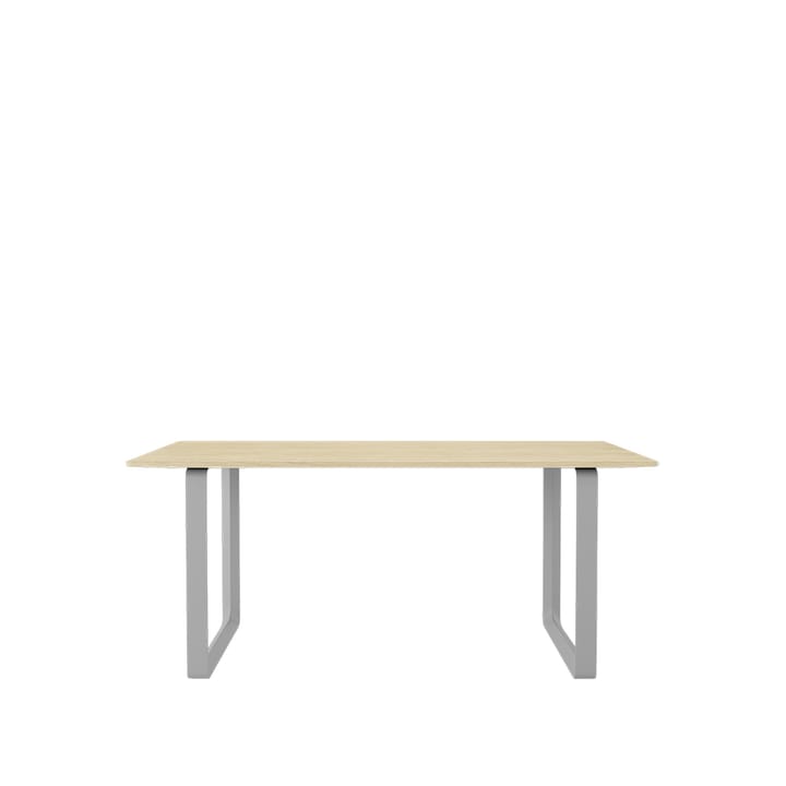 Tavolo da pranzo 70/70, 170x85 cm - Rovere massiccio, grigio - Muuto