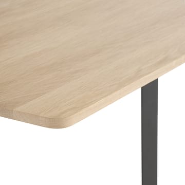 Tavolo da pranzo 70/70, 170x85 cm - Rovere massiccio, nero - Muuto