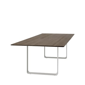 Tavolo da pranzo 70/70, 295x108 cm - Rovere affumicato massiccio, grigio - Muuto