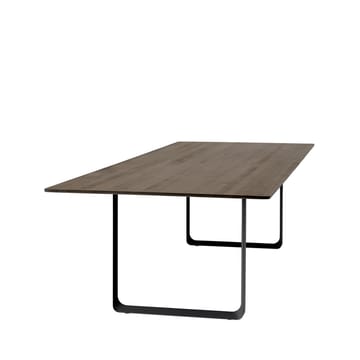 Tavolo da pranzo 70/70, 295x108 cm - Rovere affumicato massiccio, nero - Muuto