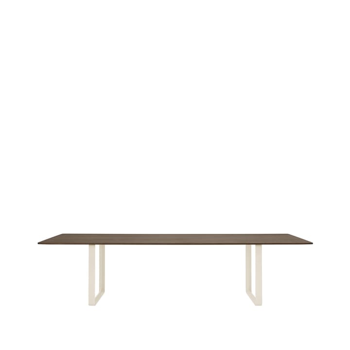 Tavolo da pranzo 70/70, 295x108 cm - Rovere affumicato massiccio, sabbia - Muuto