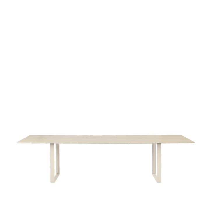 Tavolo da pranzo 70/70, 295x108 cm - Rovere impiallacciato, compensato, sabbia - Muuto