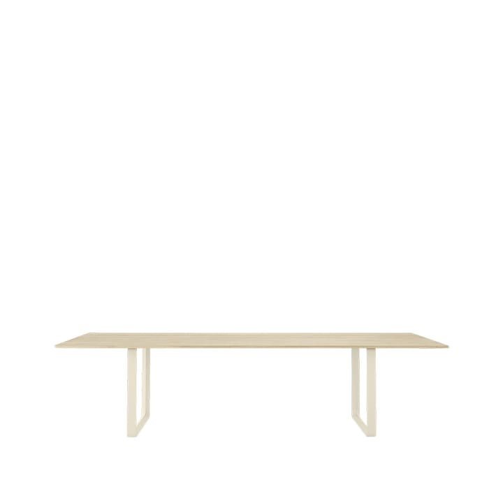 Tavolo da pranzo 70/70, 295x108 cm - Rovere massiccio, sabbia - Muuto