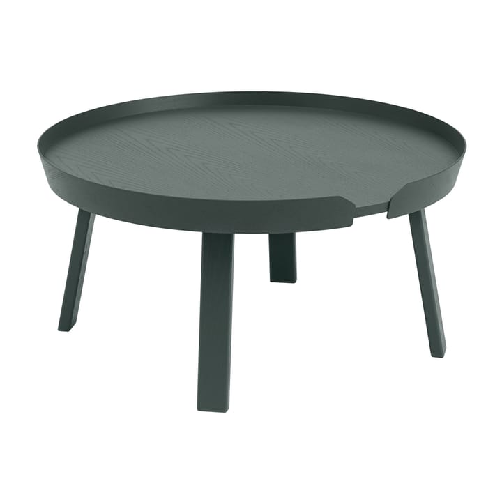 Tavolo grande Around - Dark green - Muuto