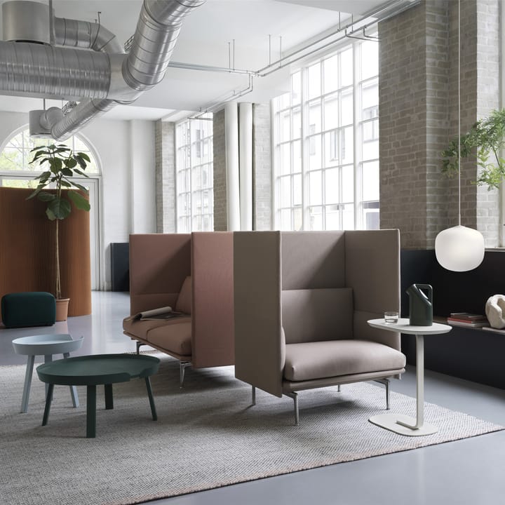 Tavolo grande Around - Dark green - Muuto