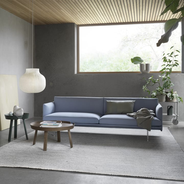 Tavolo grande Around - Mordente marrone scuro - Muuto