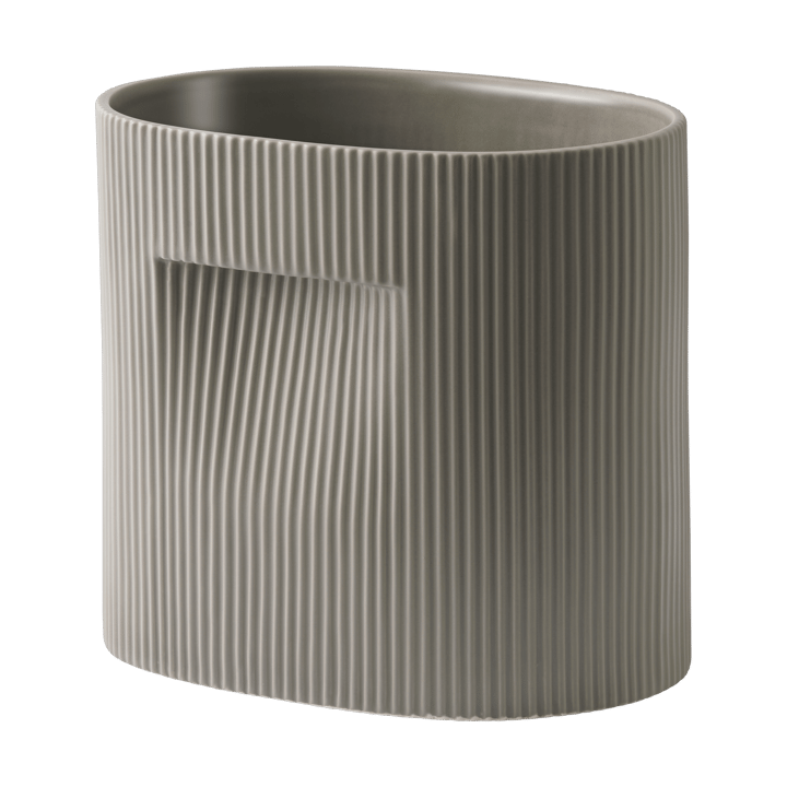 Vaso da fiori Ridge 24 cm, Taupe Muuto