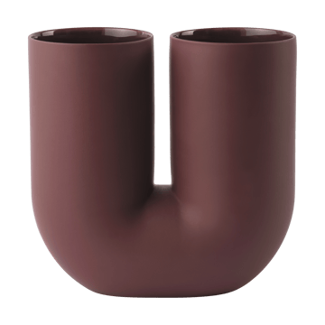 Vaso Kink 26 cm - Deep red - Muuto