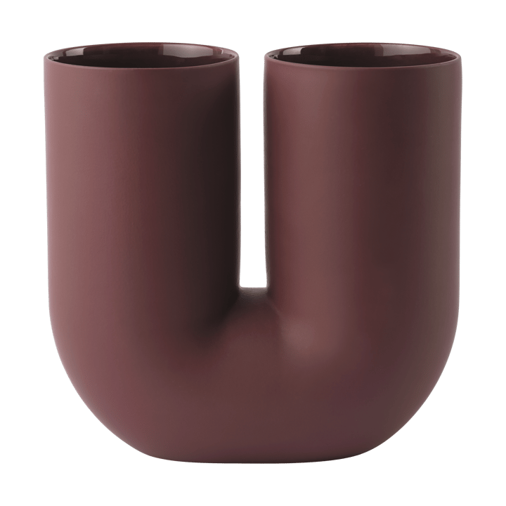 Vaso Kink 26 cm, Deep red Muuto