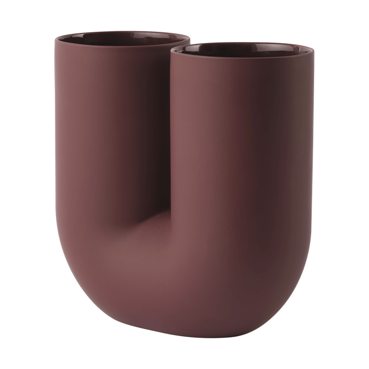 Vaso Kink 26 cm, Deep red Muuto