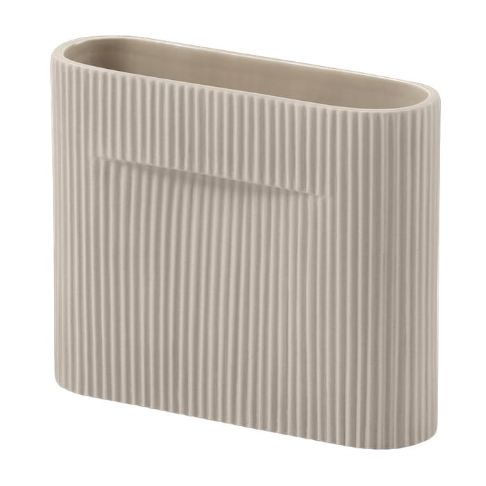 Vaso Ridge 16,5 cm, Beige Muuto