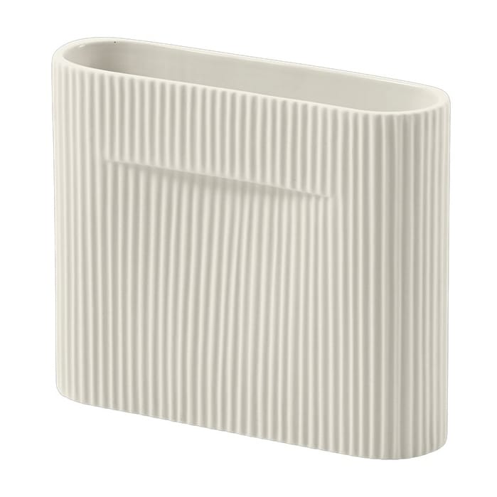 Vaso Ridge 16,5 cm, Bianco sporco Muuto