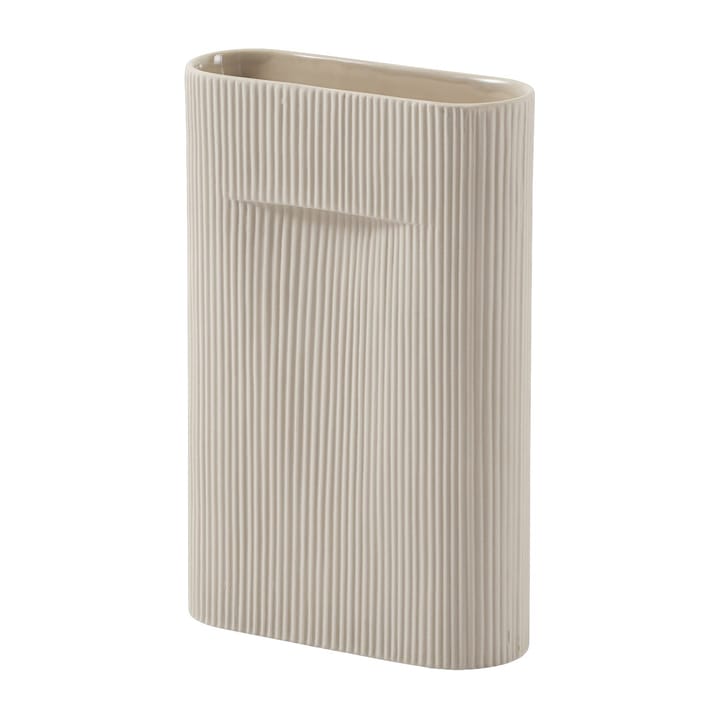 Vaso Ridge 35 cm, Beige Muuto