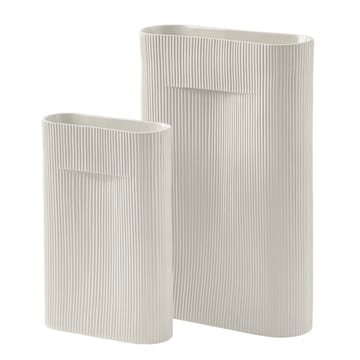 Vaso Ridge 35 cm - Bianco sporco - Muuto