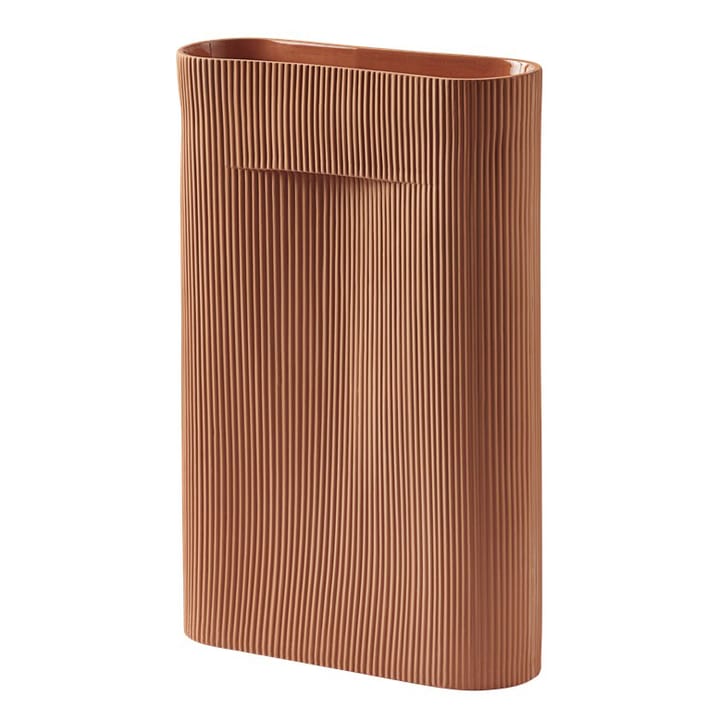 Vaso Ridge 48,5 cm - Terracotta - Muuto