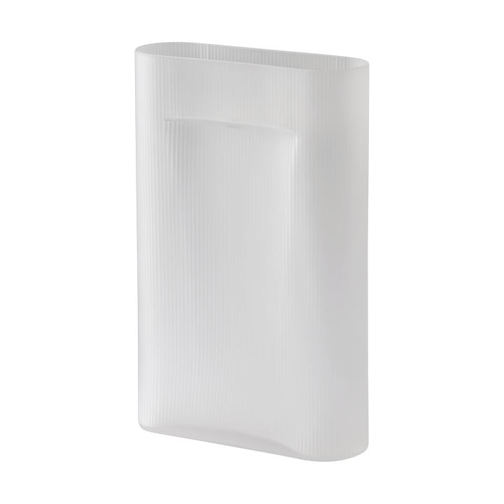 Vaso Ridge vetro smerigliato 48,5 cm, White Muuto