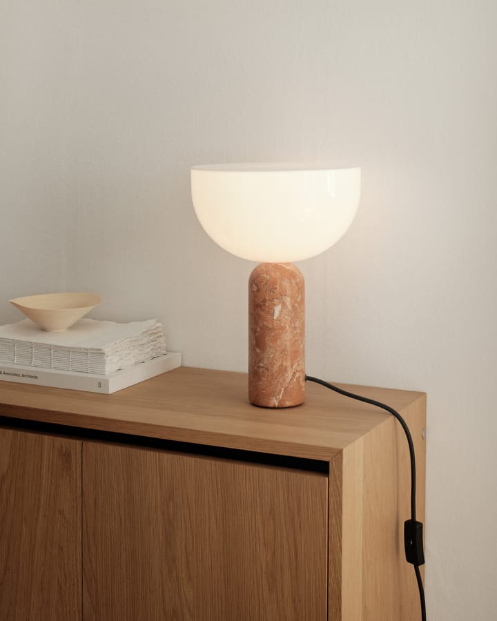 Lampada da tavolo Kizu piccola - Breccia Pernice - New Works