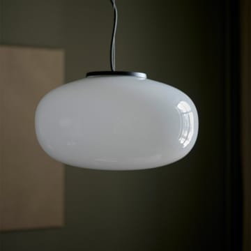 Lampadario Karl-Johan grande, Ø 40 cm - Bianco opale - New Works