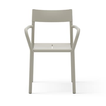 Sedia con braccioli May Armchair Outdoor - Light Grey - New Works