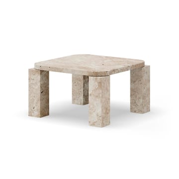 Tavolino Atlas 60x60 cm - Unfilled Travertine - New Works