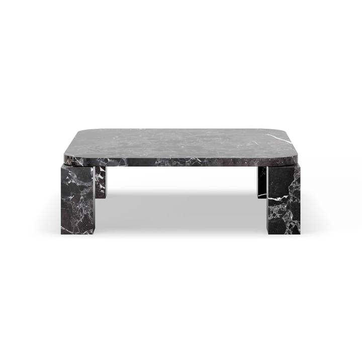 Tavolino Atlas 82x82 cm - Costa Black marble - New Works