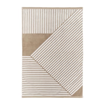 Asciugamano Stripes, 100x150 cm - Beige - NJRD