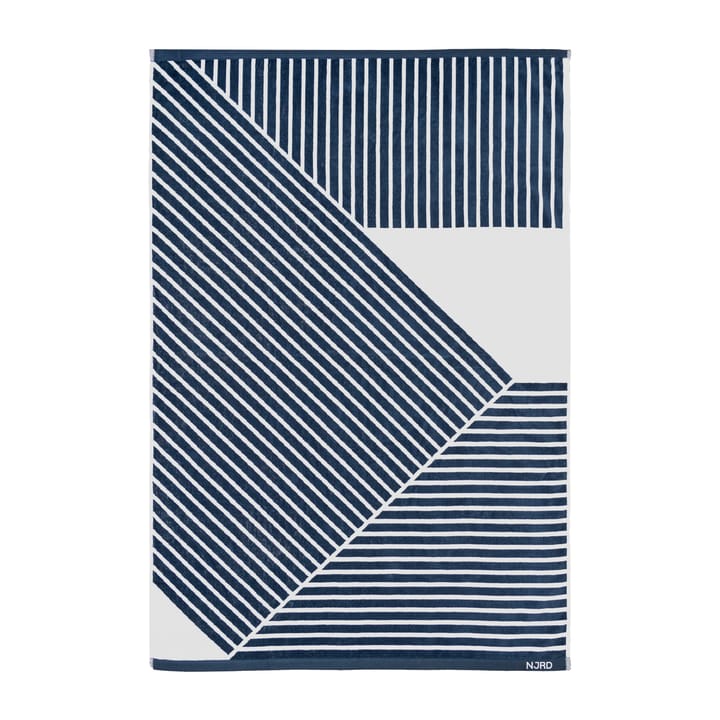 Asciugamano Stripes, 100x150 cm, Blu NJRD