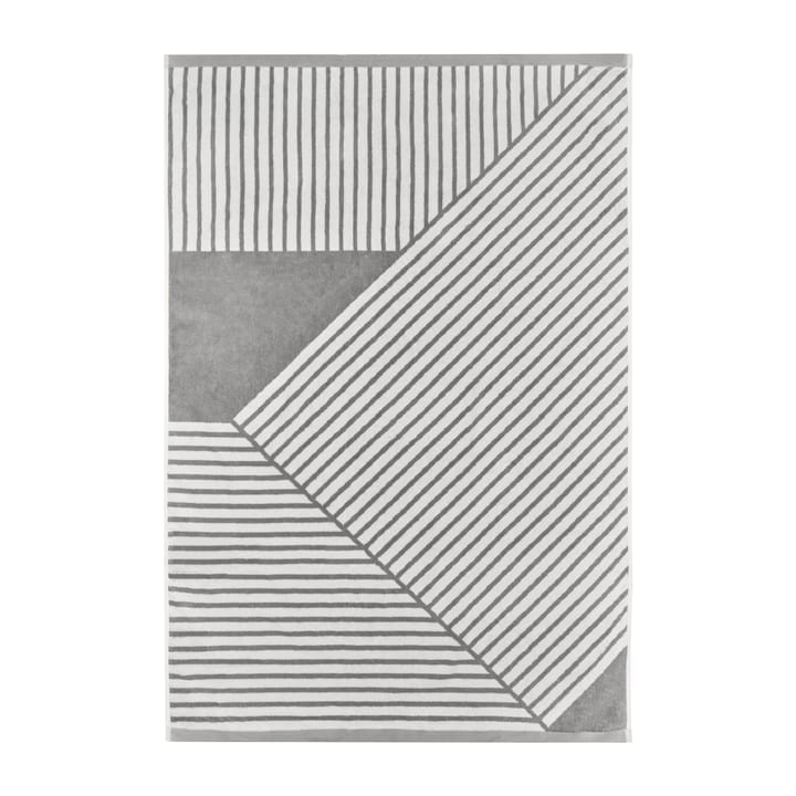 Asciugamano Stripes, 100x150 cm - Grigio - NJRD