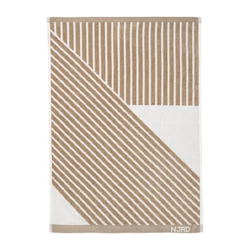 Asciugamano Stripes 50x70 cm - Beige - NJRD