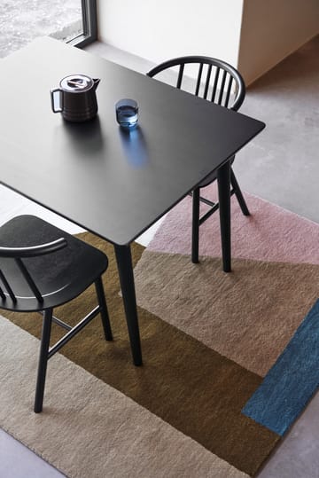 Sedia da pranzo VIOR - Rovere laccato nero - NJRD