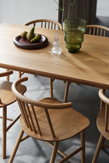 Sedia da pranzo VIOR - Rovere rivestito - NJRD