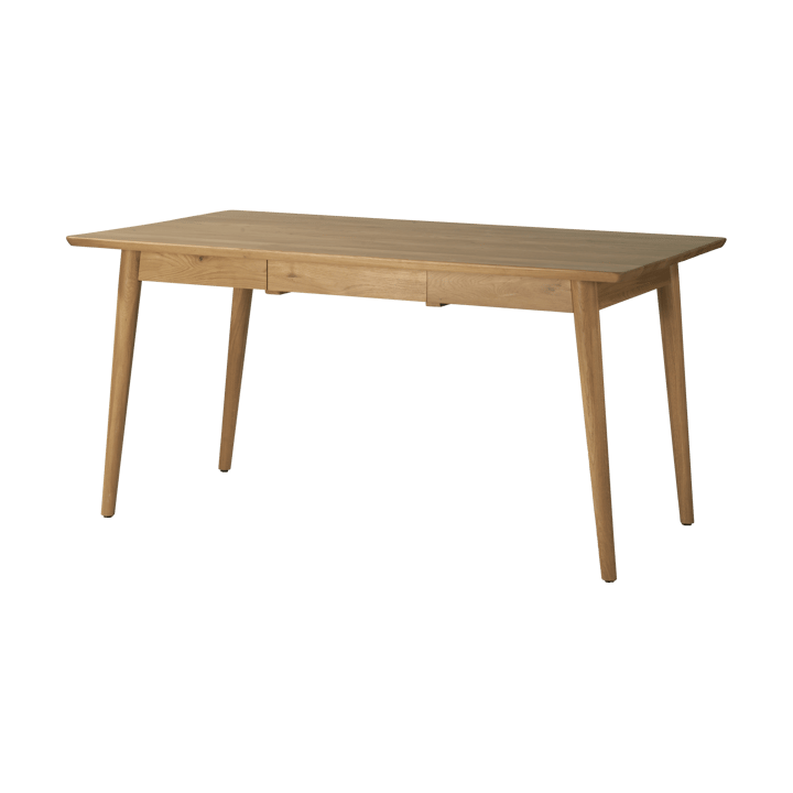 Tavolo da pranzo VIOR 90x120 cm, Rovere rivestito NJRD