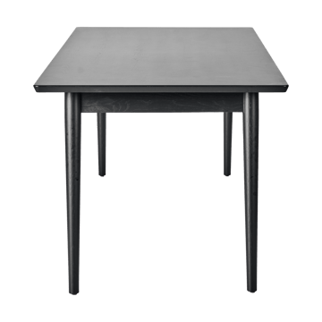 Tavolo da pranzo VIOR 90x200 cm - Rovere laccato nero - NJRD