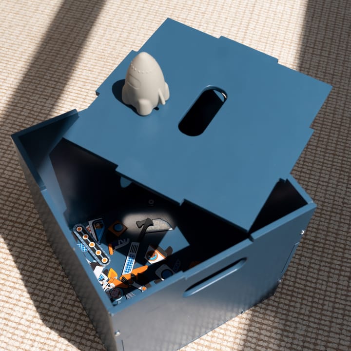 Contenitore Cube Storage - Blu - Nofred