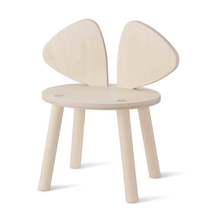 Sedia per bambini Mouse Chair - Bianco pigmentato - Nofred