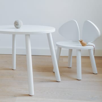 Sedia per bambini Mouse Chair - Bianco - Nofred