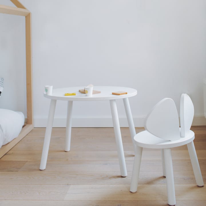 Tavolino per bambini Mouse Table - Bianco - Nofred